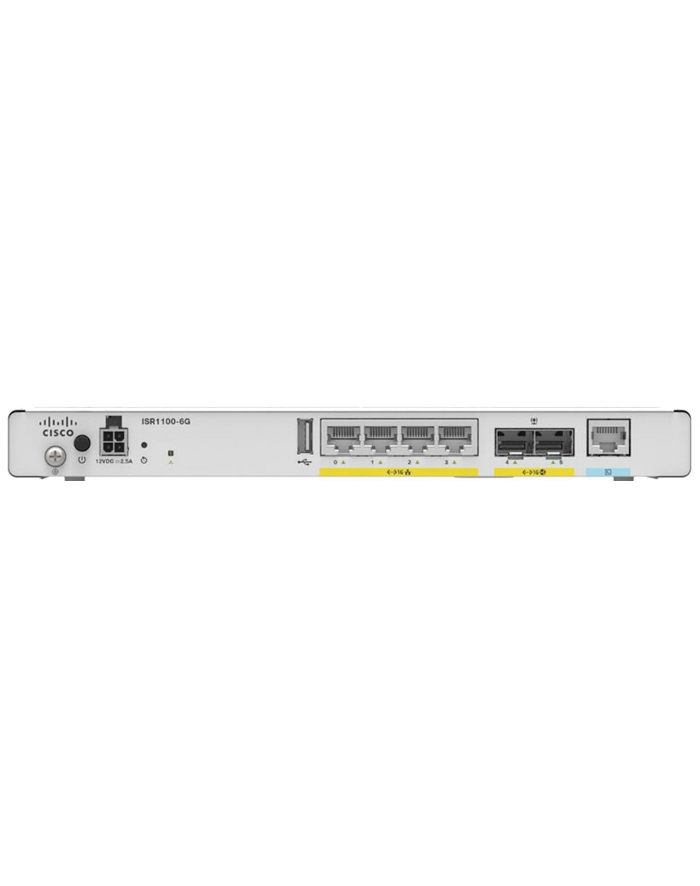 CISCO ISR1100 Router 4 GE LAN/WAN Ports and 2 SFP ports 4GB RAM główny