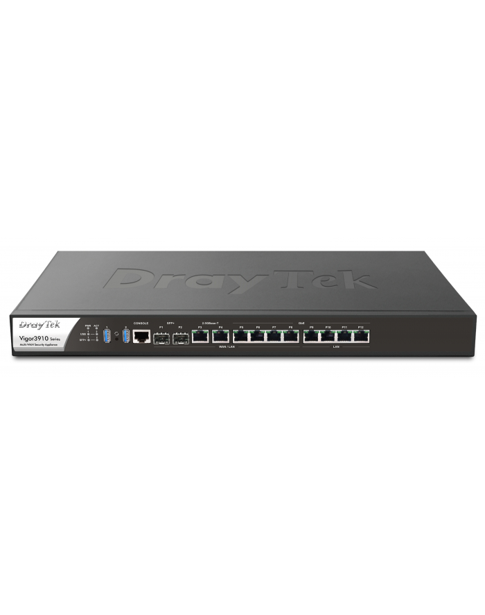 DRAYTEK Vigor 2962 1x 2.5Gbps Ethernet RJ-45 1x GbE/SFP Combo 2x GbE RJ-45 główny