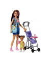 Barbie Zestaw Lalka opiekunka + bobas z wózkiem FJB00 FHY97 MATTEL - nr 1