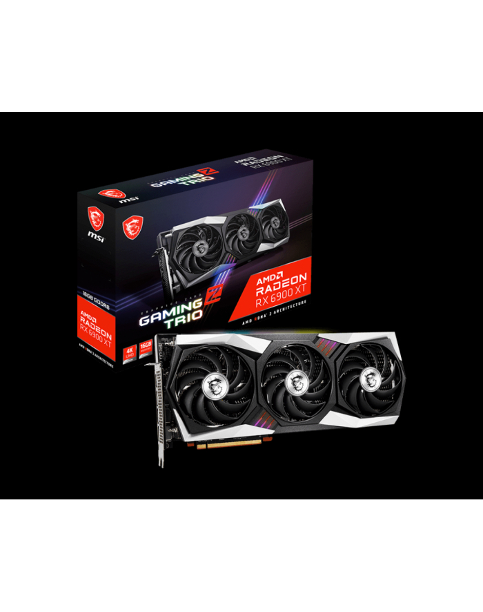 msi Karta graficzna RX 6900 XT GAMING Z TRIO 16GB 256bit GDDR6 3DP/HDMI główny