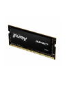 kingston Pamięć DDR4 Fury Impact SODIMM 16GB(1*16GB)/2666 CL15 1Gx8 - nr 39