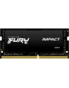 kingston Pamięć DDR4 Fury Impact SODIMM 16GB(1*16GB)/2666 CL15 1Gx8 - nr 41