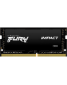 kingston Pamięć DDR4 Fury Impact SODIMM 16GB(1*16GB)/2666 CL15 1Gx8 - nr 47