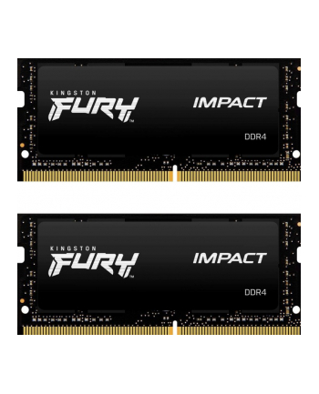 kingston Pamięć DDR4 Fury Impact SODIMM 64GB(2*32GB)/2666 CL16