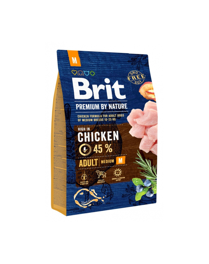 Brit Premium By Nature Adult M 8kg główny