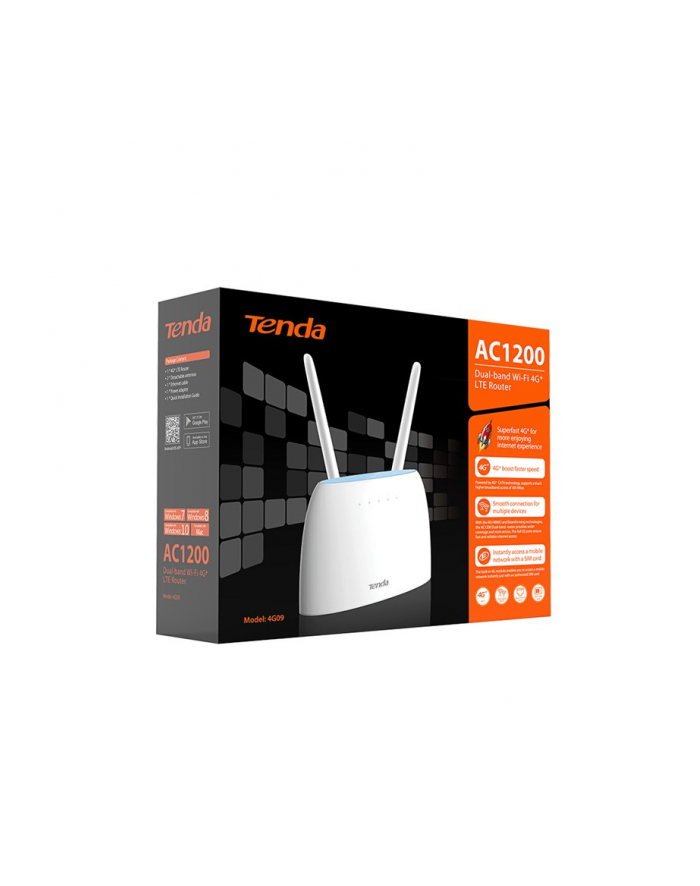 TENDA 4G09 Dwupasmowy router WiFi 3G 4G+ LTE AC1200 główny