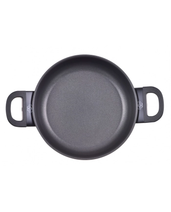 Patelnia BALLARINI Avola głęboka z 2 uchwytami tytanowa 28 cm 75002-923-0