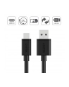 UNITEK USB CABLE USB-A — USB-C 25CM  Y-C480BK - nr 4