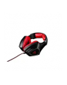 Słuchawki z mikrofonem MOD-ECOM VOLCANO RAGE RED MC-831 (kolor czarno-czerwony) - nr 1