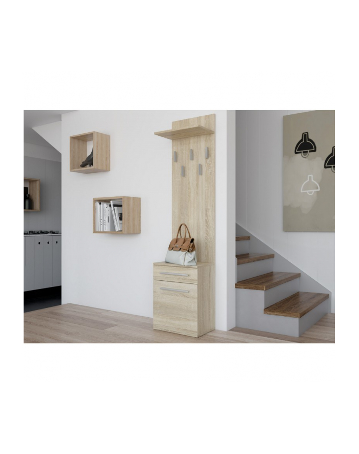 top e shop WIESZAK SZAFKA NA BUTY DUO DĄB SONOMA główny