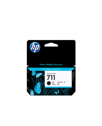 hewlett-packard Tusz HP czarny HP 711  HP711=CZ129A  38 ml