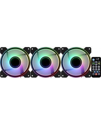 Wentylator + Hub AEROCOOL PGS MIRAGE 12 ARGB PRO (3x120)