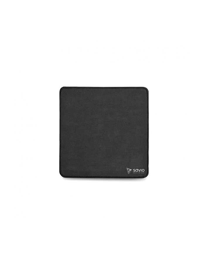 SAVIO GAMING MOUSE PAD 250X250X2MM  STITCHED EDGES BLACK EDITION PRECISION CONTROL S główny