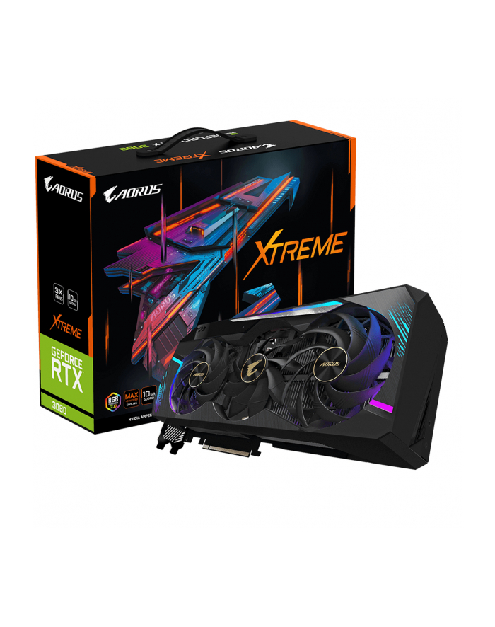 Karta graficzna Gigabyte GeF RTX 3080 AORUS Xtr 10G główny