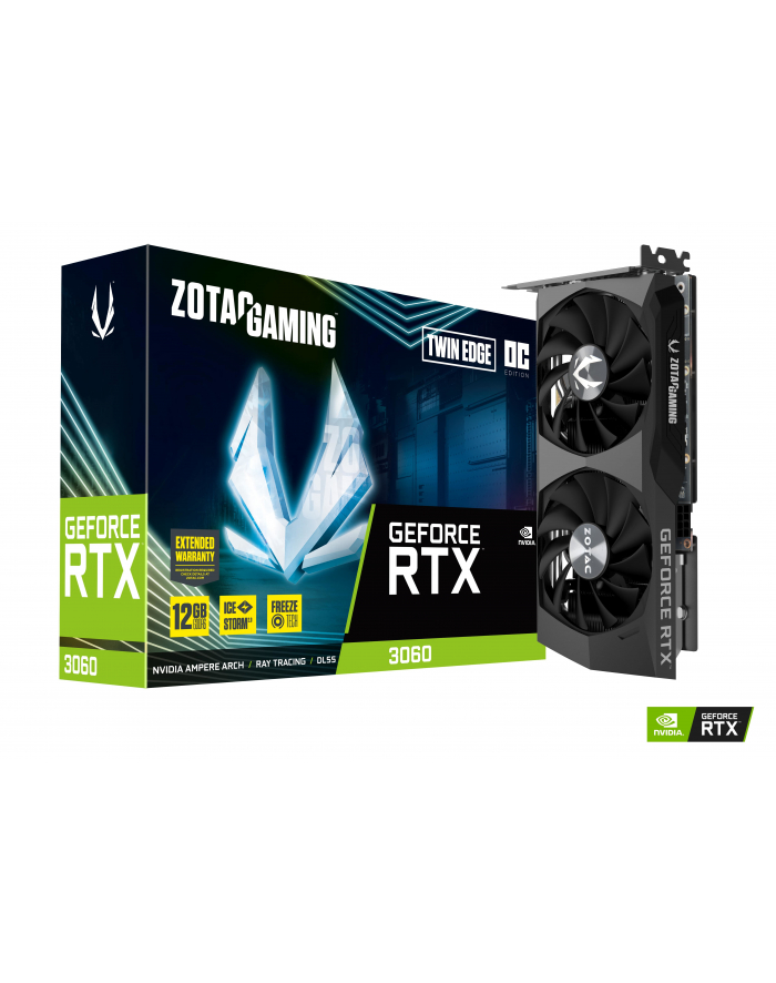 Karta Graficzna ZOTAC GAMING GeForce RTX 3060 Twin Edge OC 12GB GDDR6 główny