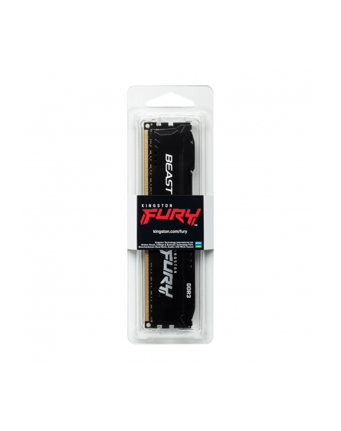 KINGSTON 4GB 1600MHz DDR3 CL10 DIMM FURY Beast Black KF316C10BB/4 główny