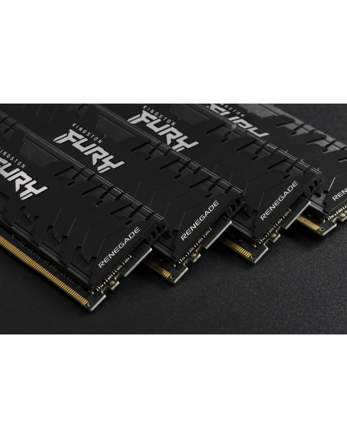 KINGSTON 32GB 2666MHz DDR4 CL13 DIMM (Kit of 4) FURY Renegade Black KF426C13RBK4/32 główny
