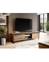 cama meble Szafka RTV NORD II 170cm dąb wotan/antracyt - nr 7