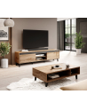 cama meble Szafka RTV NORD II 170cm dąb wotan/antracyt - nr 8