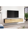 cama meble Szafka RTV VIGO '180' 30/180/40 czarny/dąb wotan - nr 9