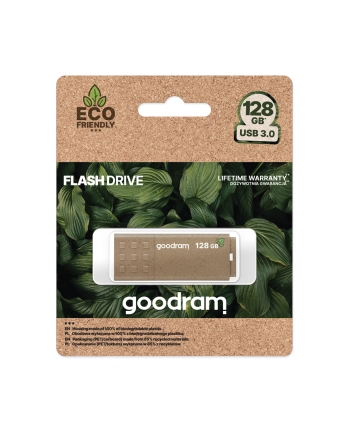 GOODRAM FLASHDRIVE 128GB UME3 ECO FRIENDLY USB 30 GOODRAM RETAIL