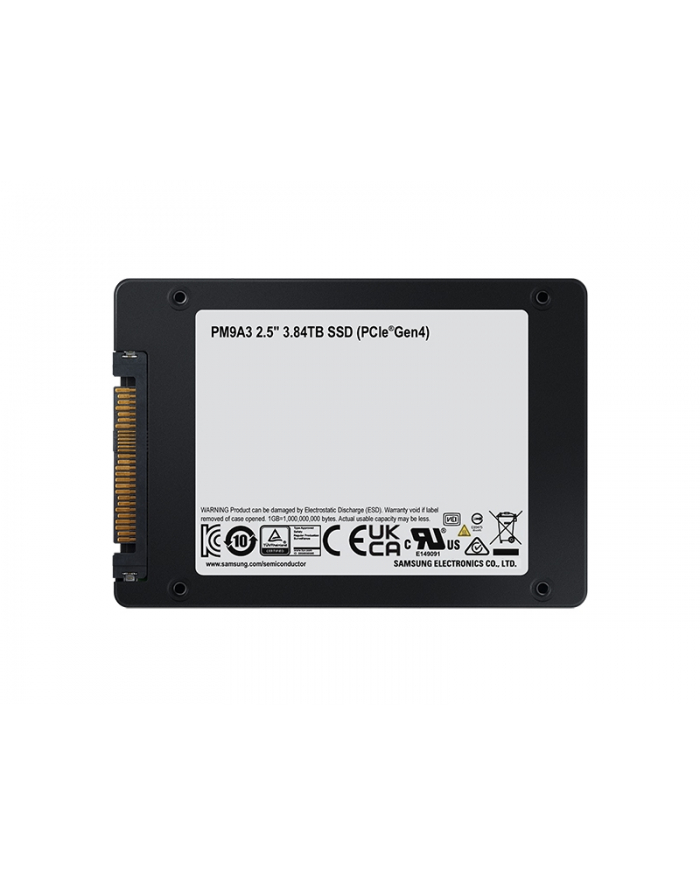 SSD 2.5'' 3.84TB  Samsung PM9A3 Series (PCIe 4.0/NVMe) główny