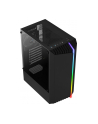 Aerocool Bionic v1 Midi-Tower, RGB, Tempered Glass - czarny - nr 12