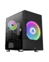 Aerocool Atomic v1 Midi-Tower, ARGB, Tempered Glass - czarny - nr 34