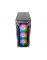 Antec Dark Fleet DF600 FLUX Midi-Tower, RGB, Tempered Glass - czarny - nr 37