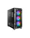 Antec Dark Fleet DF600 FLUX Midi-Tower, RGB, Tempered Glass - czarny - nr 3