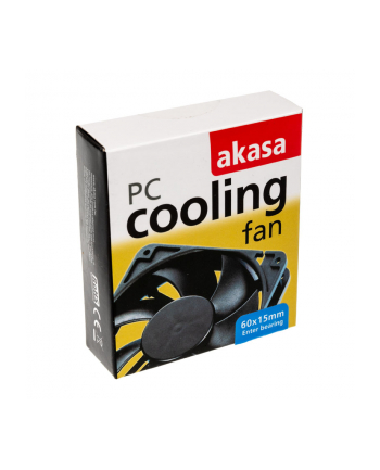 Akasa Fan AK-6015MS - 60mm, czarny