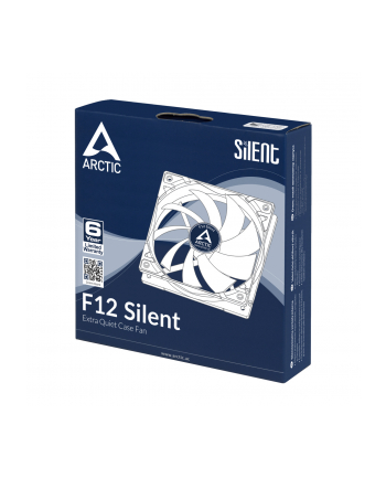 Arctic Cooling Arctic F12 Silent Black Fan, czarny - 120mm nr 1
