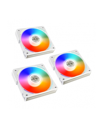 Lian Li UNI FAN AL120 RGB PWM Fan, 3er Pack include Controller - 120mm, biały