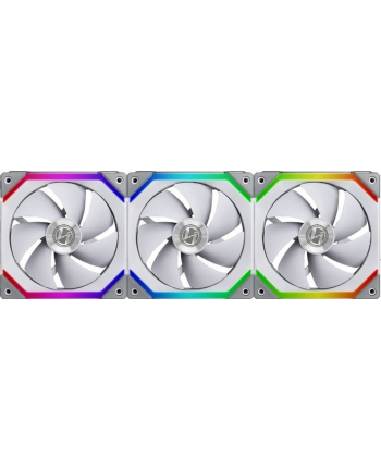 Lian Li UNI FAN SL120 RGB PWM Fan, 3er Pack include Controller - 120mm, biały