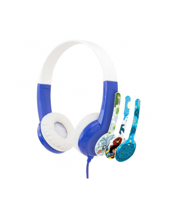 Słuchawki BuddyPhones Discover Blue dla dzieci 85dB