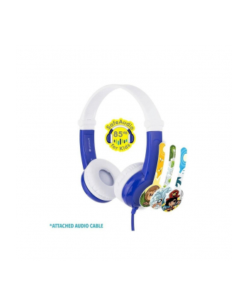 Słuchawki z mikrofonem BuddyPhones Connect Blue dla Dzieci 85dB