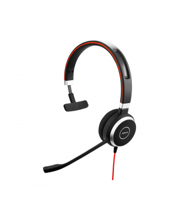 Słuchawki przewodowe z mikrofonem Jabra Evolve 40 MS Mono, USB-A czarne