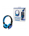 Słuchawki stereo LogiLink HS0049BL składane, niebieskie - nr 4