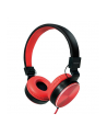 Słuchawki stereo LogiLink HS0049RD składane, czerwone - nr 1