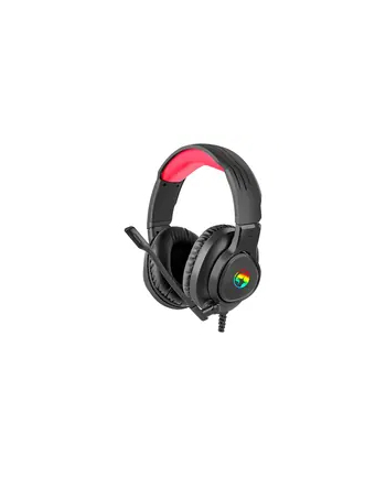 Słuchawki z mikrofonem Marvo HG8958 LED, dla gracza, jack combo + trójnik jack 3.5mm