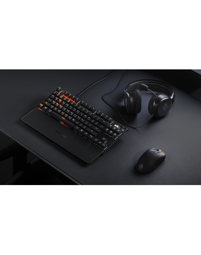 SteelSeries Prime Wireless Mysz Gamingowa - czarny główny