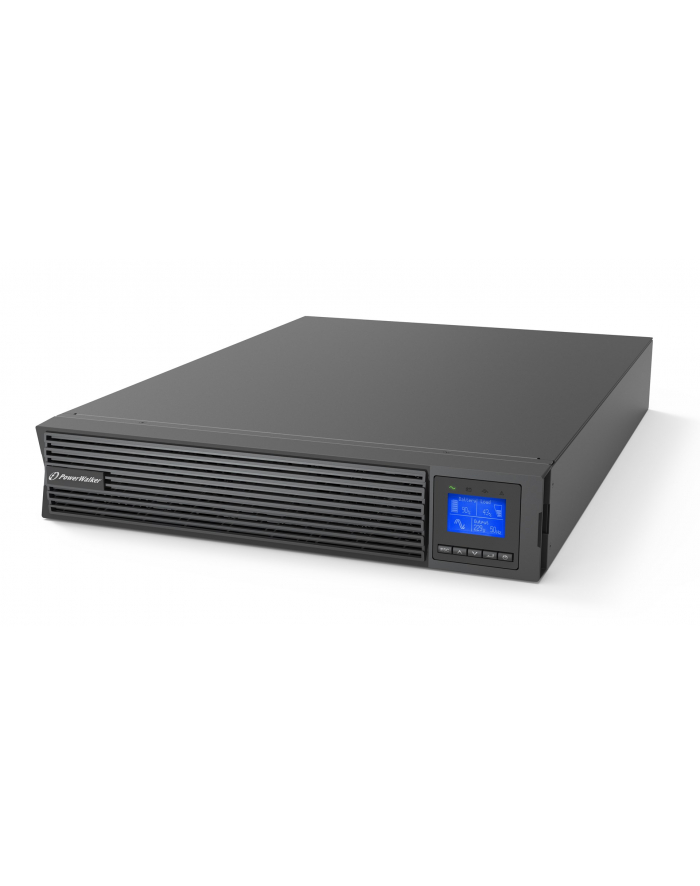 Zasilacz awaryjny UPS Power Walker On-Line 2000VA, ICR IoT PF1 USB/RS232, 8x IEC Out, LCD, Rack główny