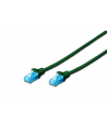 Patchcord DIGITUS UTP kat. 5e 3m PVC zielony - nr 3