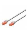 Patchcord DIGITUS UTP kat. 6 0,5m PVC szary - nr 3