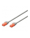 Patchcord DIGITUS UTP kat. 6 1m PVC szary - nr 4