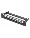 Patch panel DIGITUS 10'' 12 portowy 1U (RAL 9005) - nr 2