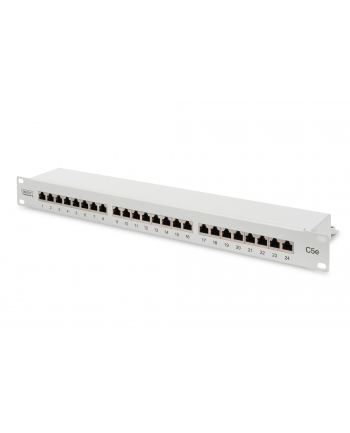 Patch panel DIGITUS 19'' 24x RJ45 S/FTP kat. 5e 1U