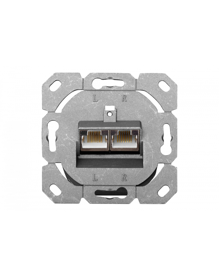 Gniazdo natynkowe DIGITUS 2x RJ45 ekranowane  kat. 6 główny