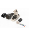 Wtyk RJ45 kat. 6A DIGITUS (8P8C) T568A/B 10GbE ekran., beznarzędziowy - nr 3