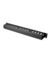 Organizator kablowy DIGITUS 19'' 1U 40/70 (RAL 9005) - nr 5